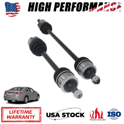 Eje articulado CV de 2 piezas para Honda Accord 2003-2007 transmisión automática de 2,4 L tracción delantera Foto 1 de 4