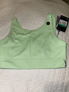 Nike girls training xl new dry sports bra athletic wear green New With Tags - Picture 1 of 6