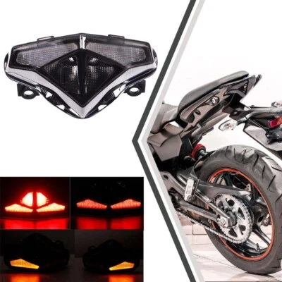 Conjunto de luces traseras LED con intermitente para Kawasaki ninja650R/ER6N 2012-2014 Foto 1 de 4