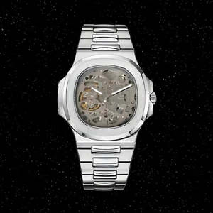 reloj seiko mod plata esqueleto - Imagen 1 de 3