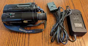 Sony Handycam CCD-TR44 Video 8 Farben Camcorder MIT Ladegerät - GETESTET funktioniert - Bild 1 von 12