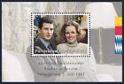 Liechtenstein 1005,MNH.Mi Bl.15. Ślub księcia Aloisa i księżnej Zofii, 1993.