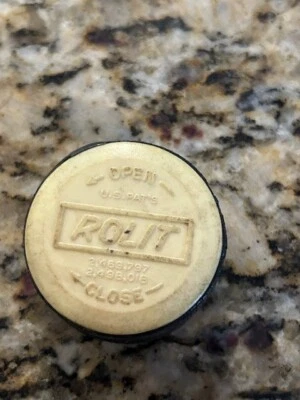 Afilador de cuchillos rodantes ROLIT beige vintage práctica herramienta de afilado de cocina Foto 1 de 2