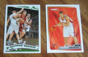 Esteban Batista Lot of 2 DIFFERENT ROOKIE Trading Cards NBA Basketball Hawks - Picture 1 of 2