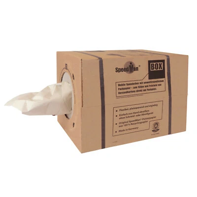 SPEEDMAN BOX Packpapier Verpackungspapier Schutzpapier Spenderbox 450 m 70 g/m²
