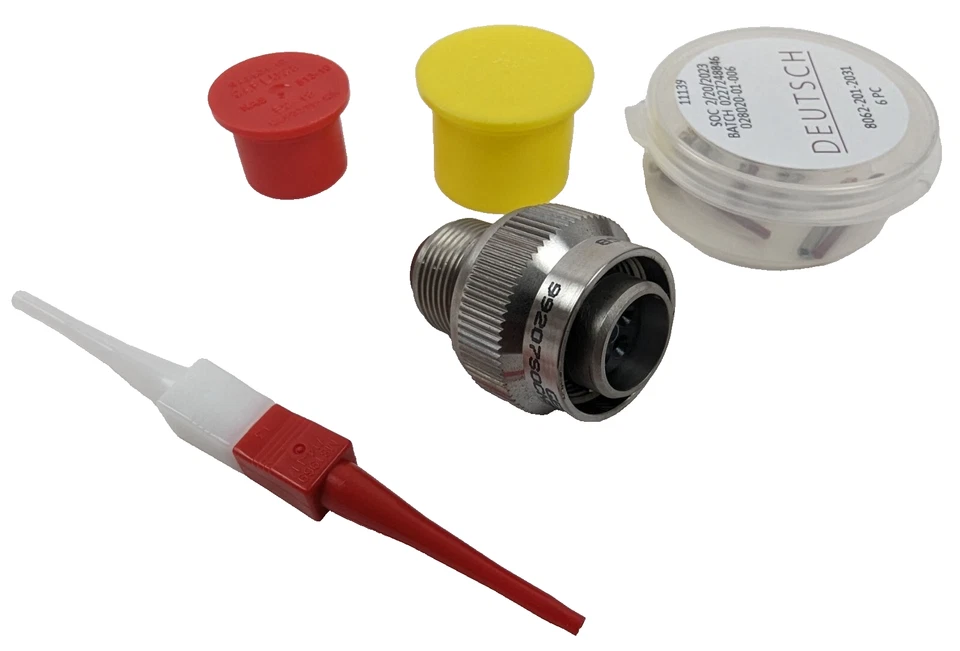 TE Connectivity / DEUTSCH GED06-10-5S8 Circular Connector MIL Spec 5 Pin NEW - Image 1 of 4