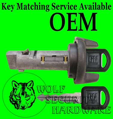 Цилиндр замка ключа зажигания для пикапа Chevy GMC C K 95 96 97 с 2 ключами GM - Изображение 1 из 2