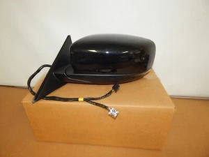 New OEM 2011-2018 Chrysler 300 Left Driver Side Mirror Heated Blind Spot Black - Picture 1 of 9