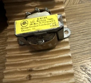 Vintage NOS STANCOR A-8105 Speaker Matching Transformer 5W.max.70.7v. Line To Vc - Picture 1 of 7