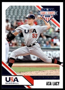 2020 Panini USA Stars & Stripes Asa Lacy USA #5