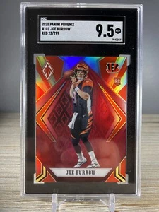 Joe Burrow 2020 Panini Phoenix #101 Red #/299 RC SGC 9.5 Cincinnati Bengals - Picture 1 of 2