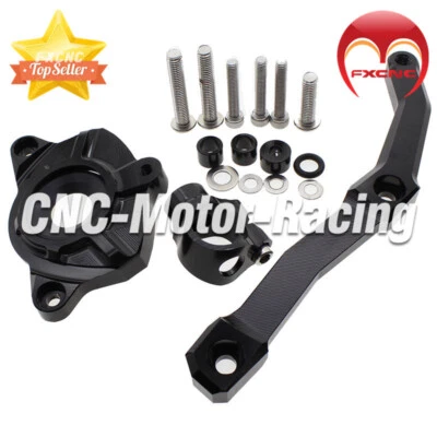 数控转向阻尼器支架安装套件适用于川崎Z1000 2010 2011 2012 2013 — 第 1/4 张图片