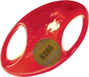 KONG - Jumbler Football - Interactive Fetch Dog Toy (Assorted Colours) Medium - Picture 1 of 4