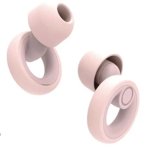 JAYINE Ear Plugs for Sleep, Reusable Soft Silicone Earplugs