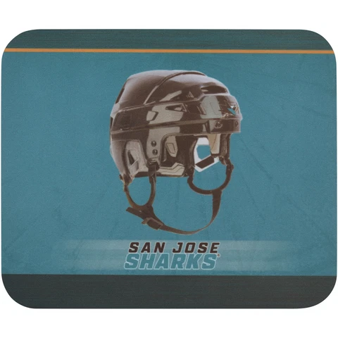 San Jose Sharks Helmet Mouse Pad Cover