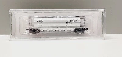 Frisco RR Silver 3 Bay Cylindrical Hopper Car SL-SF 81020 Bowser N Scale 38145 - Image 1 of 2