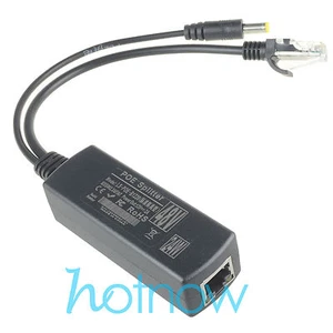 12pcs Active PoE Splitter Power Over Ethernet 48V to 12V 2A IEEE802.3at 24Watt - Bild 1 von 6