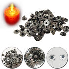 100Pcs Metal Wick Base Stand DIY Candle Wicks Sustainer Candles Making Materials