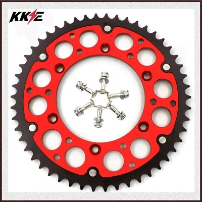 Piñón híbrido trasero KKE 50T para SUZUKI RMZ250 450 RM125 250 DRZ400/S/E/SM rojo Foto 1 de 4