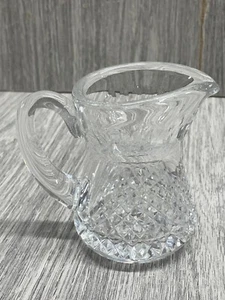 Waterford Crystal Cut Glass Creamer Pitcher 4 1/2" x 3" - Picture 1 of 14