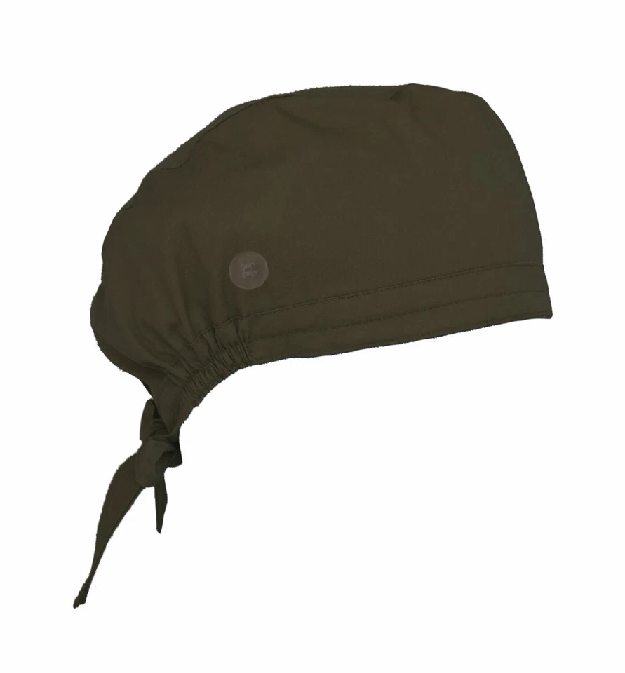 Surgical Cap Scrub Hat with Buttons - Image 1 of 1