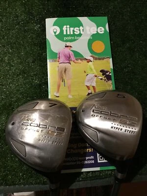 King Cobra Ladies Offset SZ 5-7 Woods Set Graphite Shafts - Image 1 of 4