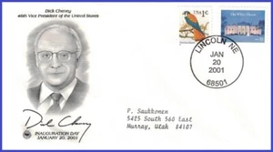 USA3 #IN36 ADDR PCS ARTCRAFT 3 FDC Inauguración Bush 1er Término 2001 - Imagen 1 de 1