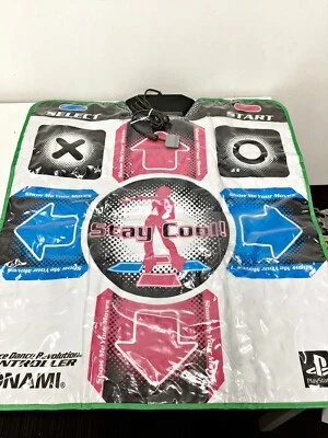 Mando Playstation 1 DDR Dance Dance Revolution Mat Japón DHL 1 semana a EE. UU. Foto 1 de 2