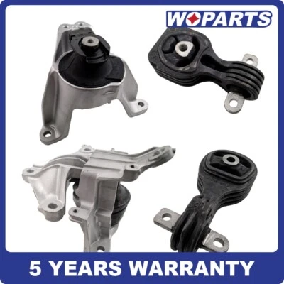4PC Engine Mounts &Trans Mount Set Fit For Honda CR-V 20-22 L4-1.5L CVT Auto - Image 1 of 4