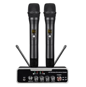 Mezclador de karaoke, micrófono inalámbrico Bluetooth construido con mezclador, KTV en casa cantar - Imagen 1 de 11
