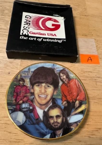 Ringo Starr (Beatles) Coleccionable 3.25" Placa Miniatura Gartlan EE. UU. 1996 (A) - Imagen 1 de 9