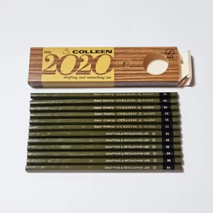 Vintage Colleen No.2020 Pencil H 1 Dozen - Made in Japan, JIS Mark - Picture 1 of 6