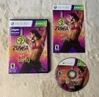Zumba Fitness (Microsoft Xbox 360, 2010) Complete W/Manual Cib