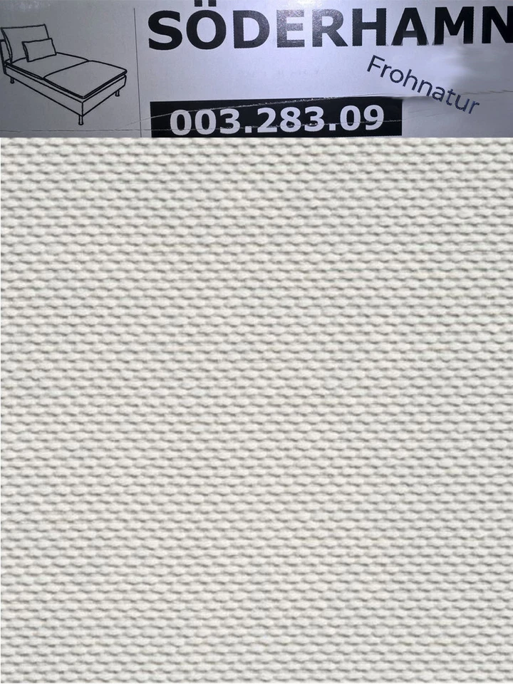 Ikea SÖDERHAMN Bezug für Recamiere Finnsta weiss 003.283.09 Wechselbezug NEU OVP - Bild 1 von 1