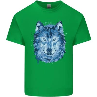 Camiseta A Polygon Wolf niños niños niñas Foto 1 de 4