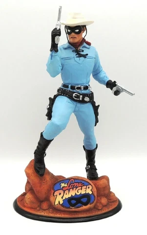 Electric Tiki Lone Ranger Classic Statue Maquette Blue Variant #427/1500 W/Box Cover