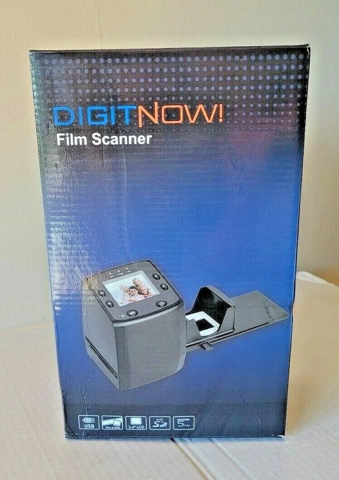 Scanner M125 43mm Film Scanner Electronic Gadget Black CDIGM125 DigitNowFilm - Image 1 of 4