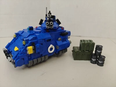 Space Marine Primaris Repulsor 1040 PC Building Block Set, PDF Instructions - Image 1 of 4