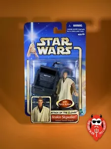 Star Wars ANAKIN SKYWALKER Outland Peasant Disguise AOTC #01 2002 GB04 - Picture 1 of 3