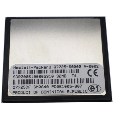 HP 32MB Printer Memory Card 32MB Q7725 Q7725-60002 Q7725-67932 - Image 1 of 4