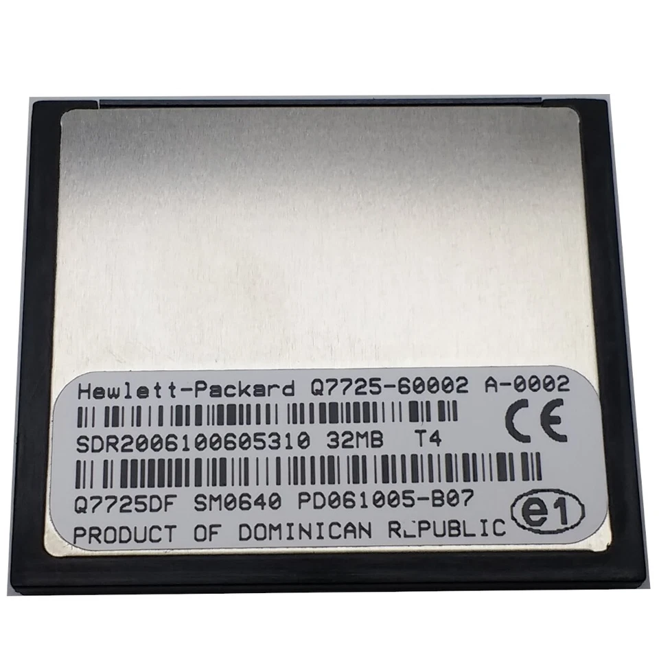 HP 32MB Printer Memory Card 32MB Q7725 Q7725-60002 Q7725-67932 - Image 1 of 4