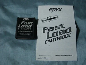 Commodore 64 FAST LOAD Computer Cartridge with Document by EPYX working. - Picture 1 of 13