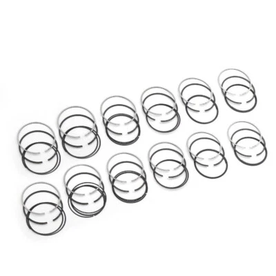 12pcs Piston Rings Set STD For Ferrari 599 GTB Fiorano Enzo 6.0 V12 F140 - Image 1 of 3