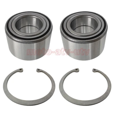 2PCS Rear Wheel Bearing Kit for Yamaha Kodiak 400 450 700 Big Bear 400 YFM700 Foto 1 de 4