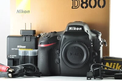 [Contador de obturadores 3902] Solo cuerpo de cámara digital Nikon D800 36,3 MP FX (Negro) Foto 1 de 4