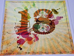 18th Birthday Card by Twice as Nice Cards. Blank inside for own message - Picture 1 of 2