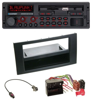 Blaupunkt SD MP3 USB Bluetooth DAB Autoradio für Ford Focus Fiesta 04-08 schwarz - Bild 1 von 4