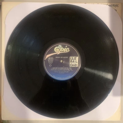 Dead Or Alive, 12" Maxi-Single, VG, Baby Don't Say Goodbye *Synth Pop* - Image 1 of 2