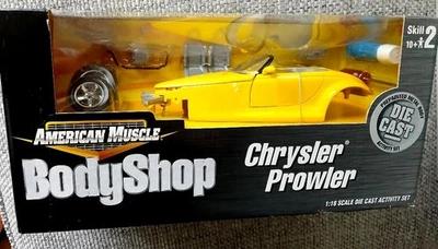 2002 ERTL CHRYSLER PROWLER AMERICAN MUSCLE Body Shop 1:18 Scale Diecast - Image 1 of 4