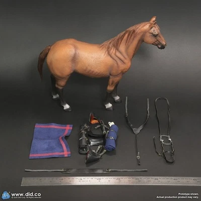 Brown-Red War Horse DiD 1/6 Scale E60082 for Captain nathan - Image 1 of 4